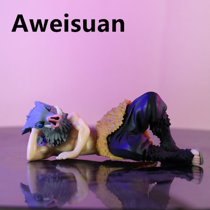 Aweisuan Demon Slayer: Kimetsu no Yaiba Tanjiro Douma Inosuke Hashibira Figure Model as a Birthday Gift for Family and Friends