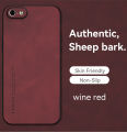 Lereach For iPhone 5 Case Luxury Sheepskin Leather Shockproof Matte Back Cover. 