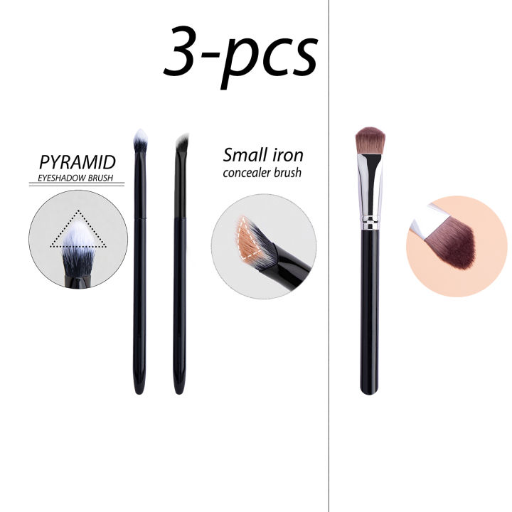 Triangle Concealer New style Angled Triangle Concealer Brush Contour Highlighter Concealer ...
