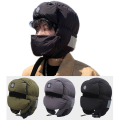 Mini Born Winter Bomber Hat Outdoor Ski Mask Balaclava Cold-Proof RussianPortable Ushanka Hat Women Men Warm Windproof Earflaps Hat Gorras Mujer. 