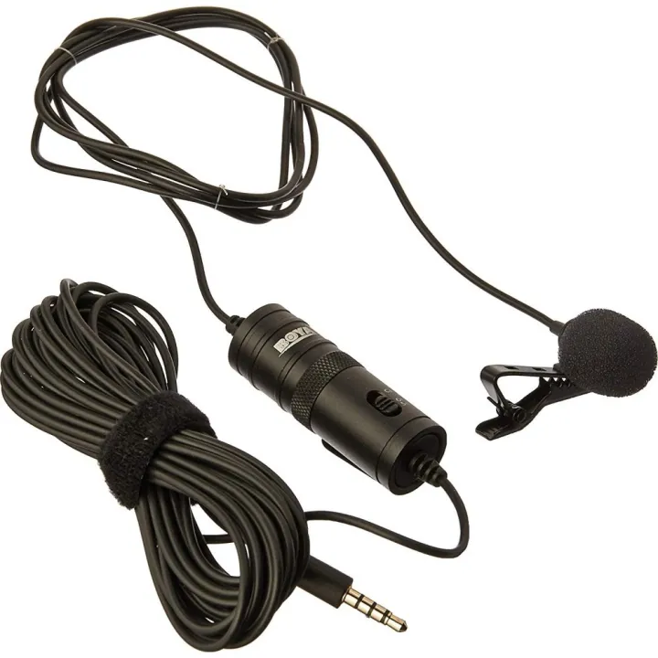 BOYA-M1%20Mic%20(By-M1)%20Condenser%20Microphone,%20Lavalier,%20Omni%20Directional%20Mic%20For%20Mobile,%20Pc%20And%20Dslr%20Camera%20-%20Image%205
