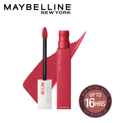 Maybelline Newyork  Superstay Matte Ink Liquid Lipstick (80 Ruler) 5ml By Genuine Collection