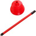 High-Suction Professional Plunger for Effortless Unclogging of Sinks, Toilets & Drains. 