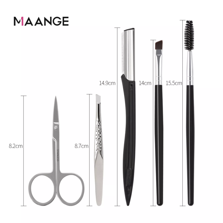 MAANGE%20Eyebrow%20Trimmer%205Pcs%20Set%20Eyebrow%20Brush%20Eyebrow%20Comb%20Thrush%20Tool%20-%20Image%203