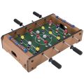 Tabletop Kids Play Foosball Indoor. 