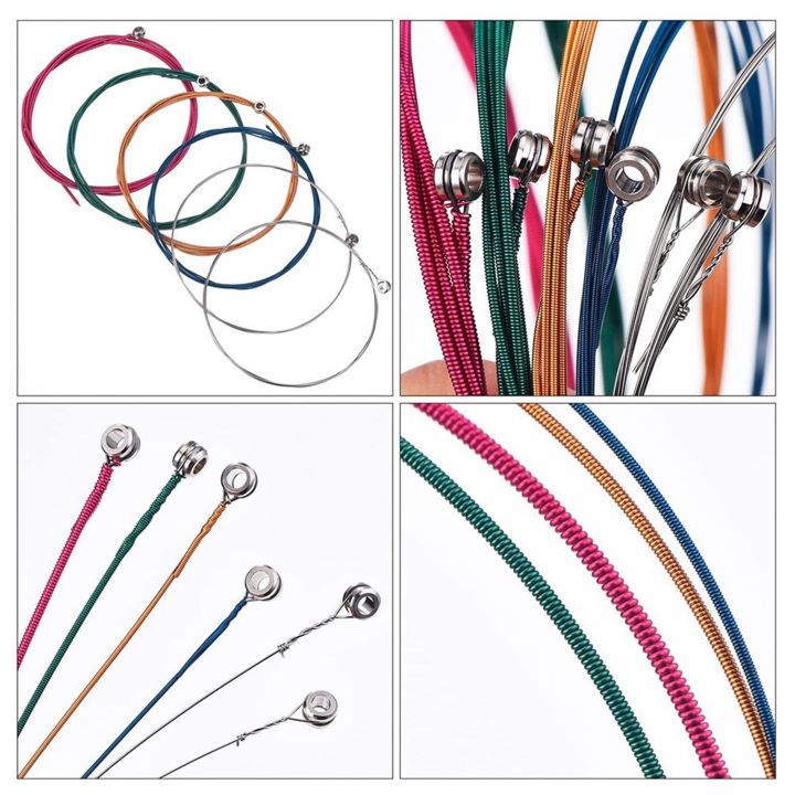 Kqueebee%201%20Pcs%20Quick%20Change%20Folk%20Acoustic%20Electric%20Guitar%20Trigger%20Capo%20Key%20Clamp%20&%202%20Sets%20Guitar%20Strings%20Replacement%20Steel%20String%20-%20Image%202