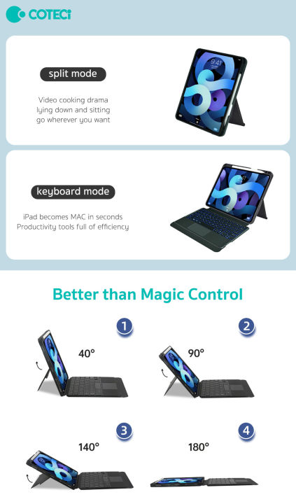 COTECi%20iPad%20Keyboard%20Case%20for%20iPad%2010.9%20inch%2010th%20Generation%202022%20Bluetooth%20Magnetic%20Detachable%20Keyboard%20with%20Soft%20Case%20with%20Trackpad%20-%20Image%202