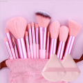 Uonevic ffy Makeup 13-Piece Makeup Brush Set Soft Flu Product Foundation, Fashion Blush, Eyeshadow, Kabuki Blending Makeup Brush, Beauty Tools Set. 