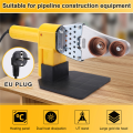 PPR Water Pipe Heat Fuse Water Pipe Constant Temperature PE Hydropower Engineering Quick-Heat Welding Machine EU Plug. 