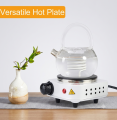1000W Portable Electric Hot Plate – Fast Heating Single Burner Stove for Home Kitchen & Travel. 
