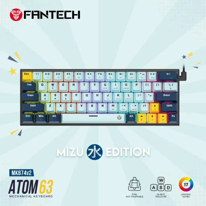 Fantech%20ATOM%20MIZU%20SERIES%20ATOM%2063%20MK874V2%20Keyboard%20Mechanical%20Gaming%20-%20Image%2010