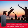 SanDisk Portable SSD 2 TB,  800MB/s | USB-C, USB 3.2 Gen 2. 