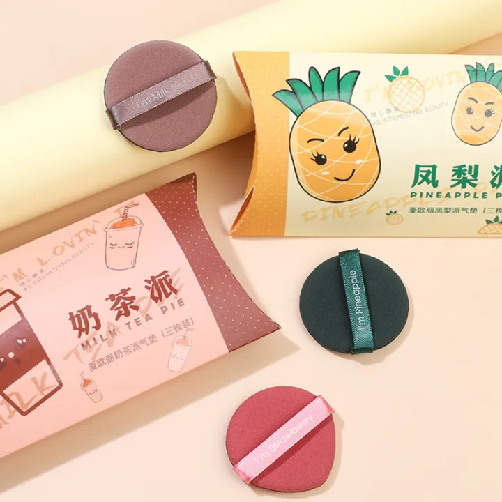 Strawberry%20Cosmetic%20Puff%20Set%20Double%20Side%20Women%20Soft%20Makeup%20Sponge%20Make%20Up%20Tool%20HEQING%7C%20New%20Design%20Makeup%20Tool%20-%20Image%203
