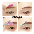 Difutagui Safe Eyebrow Trimmer Makeup Tools Stainless Steel Eyebrow Scissors 2025 New with Comb Hair Removal Shaver Eyebrows Shaping Makeup tools. 