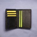 Mini Slim Wallet / PU Leather / Men Wallet | Black Solid Leather Bi Fold Slim Mini Wallet For Men | Wallet For Men. 