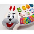 Baby Multifunctional Musical Rabbit Piano. 