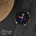 Hearmo HearFit ARMOR | 1.45" Bezel Less Super Amoled Display Smart Watch | Bluetooth Calling | Silicon Strap | 1000 Nits | IP68 | 300 mAH Battery. 