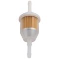10Pcs 6MM x 8MM 1/4'' 5/16'' Inline Fuel Gas Filter for Lawn Mower mall Engine. 