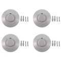 4X 220V 800W Microwave Sensor Pir Occupancy Body Motion Detector Light Switch. 