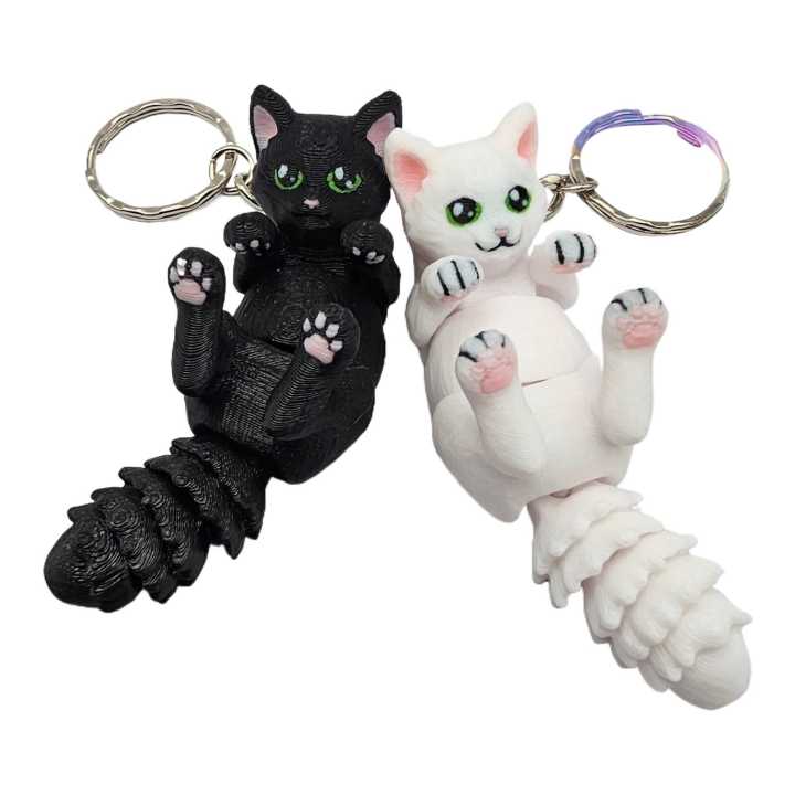 The kitty keychain deals