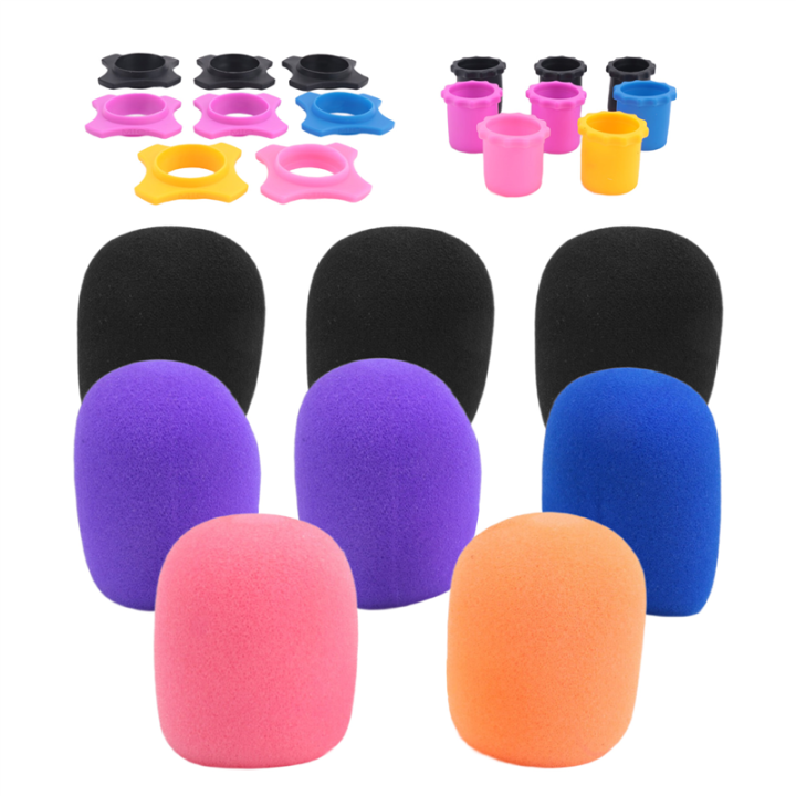 Handheld Microphone Protection Silicone Ring Anti Rolling Bottom Rod ...