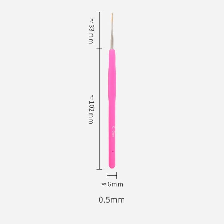 New%20Rubber%20Handle%20Knitting%20Needles%20Long%20Multisize%20Crocheting%20Hooks%20Handicraft%20Hand%20Weave%20Tool%20-%20Image%209