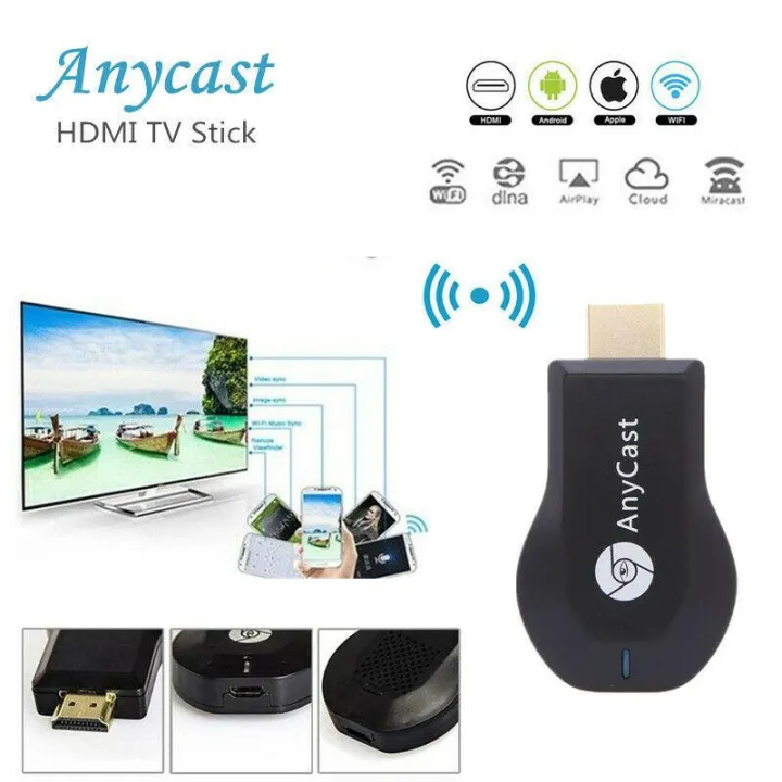 Anycast%20M9%20Plus%20Hd%20Wifi%20Display%20Dongle%20Receiver%201080P%20Hdmi%20Tv%20Dlna%20Airplay%20Miracast%20-%20Image%203