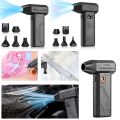 Turbofan 130000RPM Violent Turbofan Brushless Motor LED Light Violent Fan Cleaning Tool High-Speed Portable Design LED Light Fan Industrial Cleaning. 