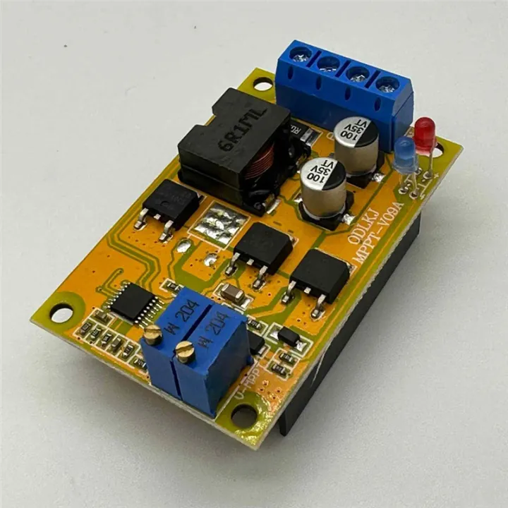 1%20PCS%206A%20MPPT%20Solar%20Charge%20Controller%20DC8-30V%20300KHz%20Battery%20Charging%20Module%20Yellow%20-%20Image%202