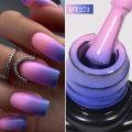 Art varnish soaking semi-change temperature manicure nail polish hot 7 ml ACROSSMEET gel 3 layers of ultraviolet gel permanent nails. 