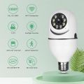 2.4GHz WiFi Light Bulb Security Camera with Indoor Security Camera | Night Vision |  Motion Detection. 