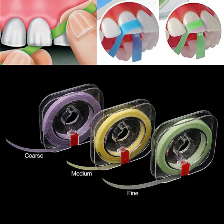 6m*4mm Dental Polishing Strips Polyester Film Matrix Strips Resin Teeth ...