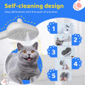3 In 1 Pet Spray Comb Pet Hair Removal Brush De-fluffing Dog Cat Combs With Handle. 