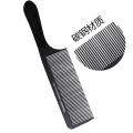 Mini Born Black Fine Cutting Comb Black Hair SaloNew n Comb With Pro Barber Hairdressing Comb. 