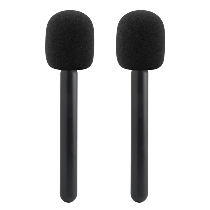 2Pack Interview Microphone Handheld Adapter for Mic 1/2 for Wireless Go/GoII//Wireless Transmitter