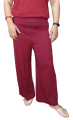 Stretchable Plain Maroon Plazzo For Women. 