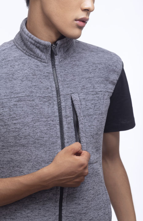 LOGO%20Sleeveless%20Fleece%20Jacket%20For%20Men%20-%20Image%203