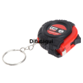 Difutagui 1 Pc High Quality Tape Measure Mini Tape Measure With Key Original Chain Plastic Portable 1m Retractable Ruler cm/Inch. 