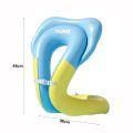 Cute Portable Kids Swim Vest Double airbags PVC Pool Floaties Adjustable Safety Buckle Inflatable Swim Vest Swimming Activities. 