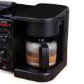 Avinas 3 in 1 Home Breakfast Machine Coffee Maker Electric Oven Toaster Grill Pan Bread Toaster. 