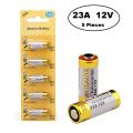 Alkaline Battery 12V 23A Battery For Alarm/Fan/Car Remote/ Door Bell-5pcs (Non Rechargeable) - Batteries |. 