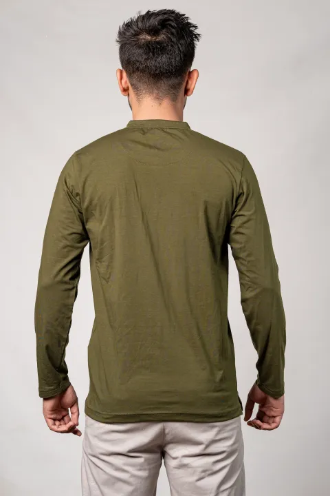 We5%20Olive%20Green%20Full%20Sleeve%20Henley%20T-shirt%20For%20Men%20-%20Image%207