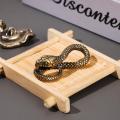 8 Styles Brass Metal Multitool Hand Bag Pendant Snake Shape Keychain Cobra Animal Keyring Key Ring Tool. 