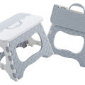 JAERBEE Folding Step Stool - Portable, Small Size for Easy Storage, Easy for Adults to Use in the Bathroom, Garden, Kitchen. 