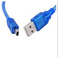 USB 'A' 2.0 Male to Mini USB 'B' Cable 30CM for Arduino Nano. 