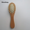 Wenefang Baby Natural Wooden Boys Girls Soft Wool Hair Brush Head Comb Infant Head Massager Portable Bath Brush Comb for Kids Wool Brush. 