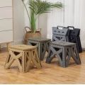 Portable Modern Outdoor Folding Step Stool Small Plastic for Apartment Storage Fishing Camping Home Use. 