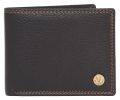 WildHorn Nepal® RFID Protected Leather Wallet for Men(BLACK). 