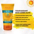 VIcc De Tan Spf 50 Pa+++ Sunscreen Gel Crème -100ml. 
