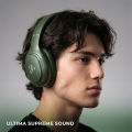 (New Launch) Ultima Bass 430 Headphones with 60 Hrs Playback Time, Ultima Supreme Sound, Game Mode (40ms), 40mm Drivers, Bluetooth Headphone, Voice Control, Environmental Noise Cancellation Wireless Over The Ear Headsets, Clear 4 Mic for Calls, BT 5.4. 